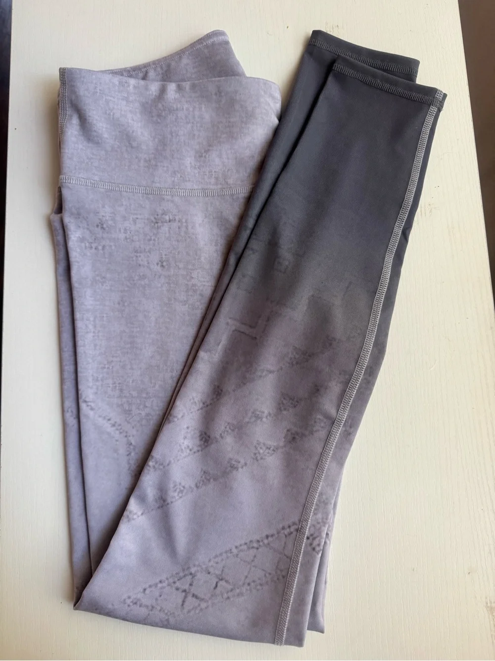 Gray/Charcoal Athletic Leggings